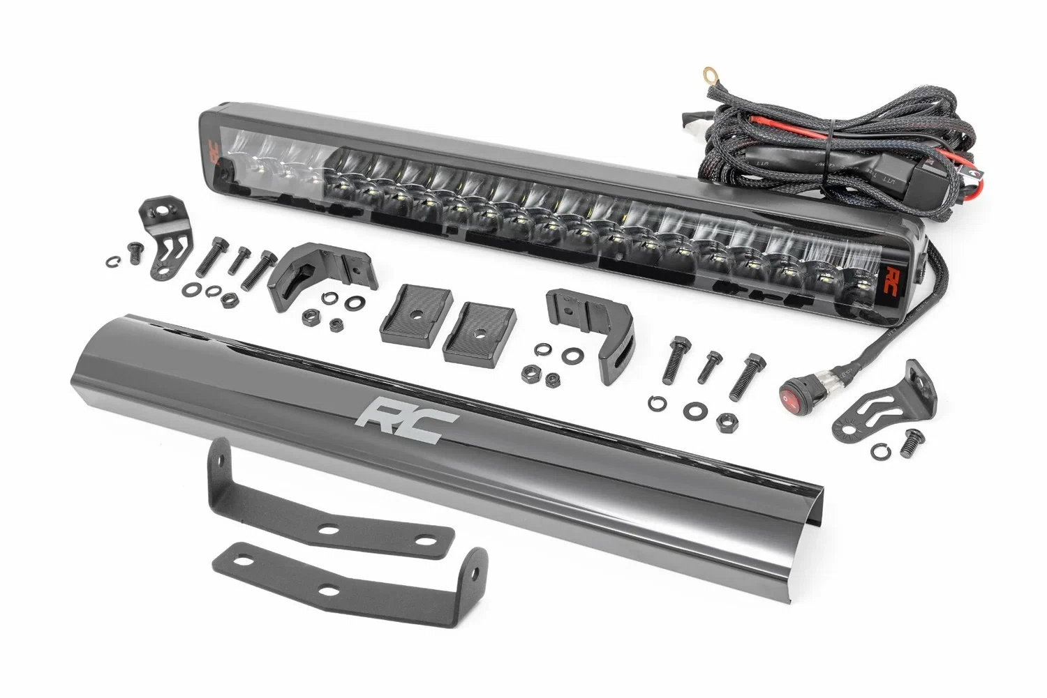 Fits Nissan Titan XD(16-24) LED Light Bumper Mount 20_ Spectrum Dual Row 80645